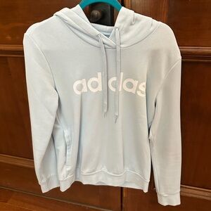 Adidas Blue Sweater Classic Sporty Design